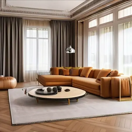 Мир премиальных интерьеров: мягкие линии и тёплые материалы