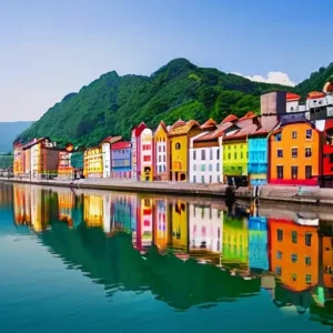 Страны, известные своими цветными городами