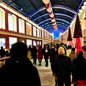 Городские центры, привлекающие атмосферой праздников